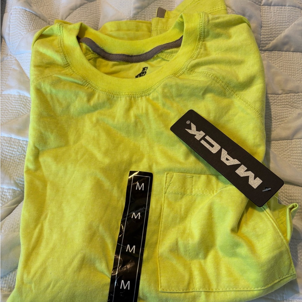 Mack Neon Yellow Short Sleeve Tee